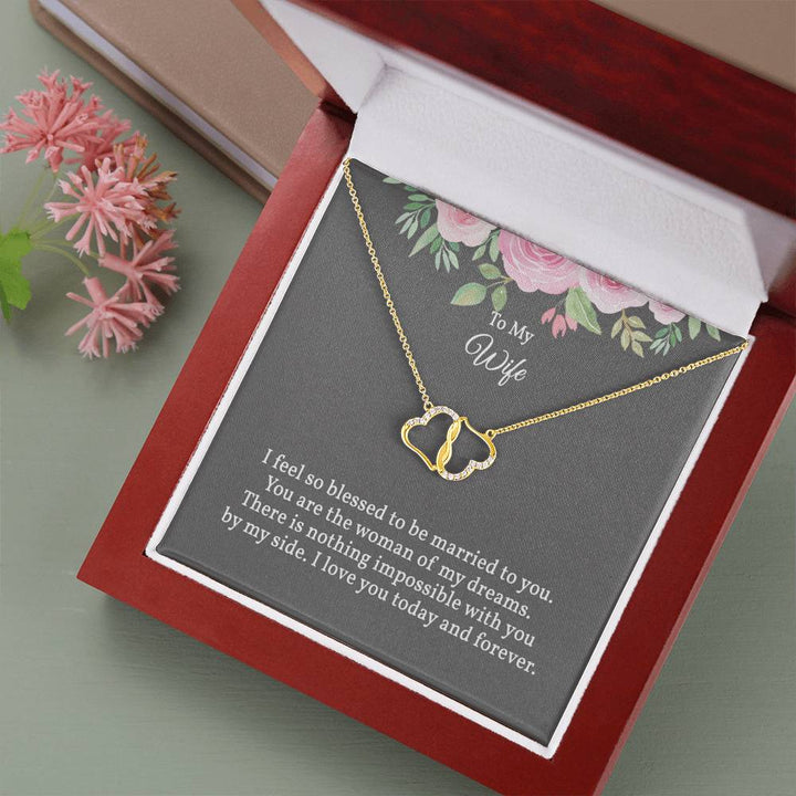 Amazon.com : Wife Gifts for Wife, Keep Calm and Let The Warehouse Clerk Wife,  Funny Wife Love Knot Silver Necklace, Jewelry from Husband, Wife Birthday  Gift, Wife Birthday Present, Gift for Wife