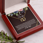 Elegant Everlasting Love Necklace for Wife