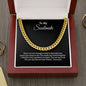 Men's Cuban Link Chain Necklace Gift for Soulmate