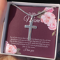 Cross Necklace for Mom