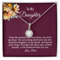 Personalized Gift Necklace for Daughter, Gift for Daughter From Dad,