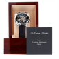 Men's Openwork Watch with Mahogany Style Luxury Box