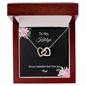 Custom Message Card Jewelry For Her 0726