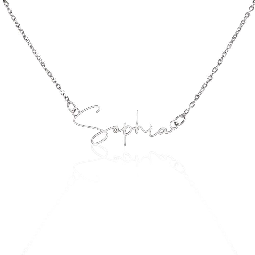 Real Diamond Gold Plated Name Necklace Custom Pave Handwritten Signature  Necklace at Rs 219459 | Diamond Pendants in Surat | ID: 2849892569255
