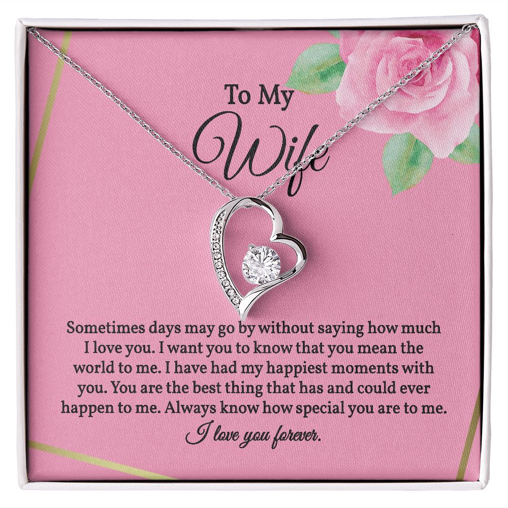 Necklace for Wife, Mother's Day Gift for Wife, Thoughtful Gift for Wife, Present for Wife, Necklace Gift from Husband, Unique Gifts For Wife