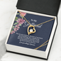 Forever Heart Necklace for Girlfriend