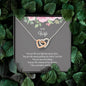 Two Hearts Necklace Gift for Wife