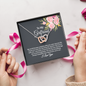 Interlocked Hearts Necklace for Girlfriend