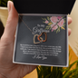 Interlocked Hearts Necklace for Girlfriend