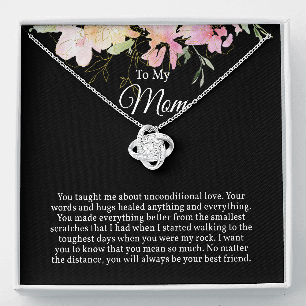 Stunning Love Knot Necklace for Mom