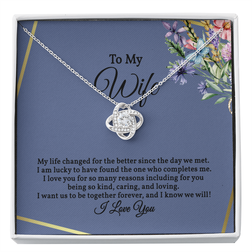 Love Knot Necklace for Wife