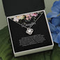 Stunning Love Knot Necklace for Daughter