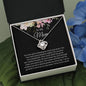 Stunning Love Knot Necklace for Mom