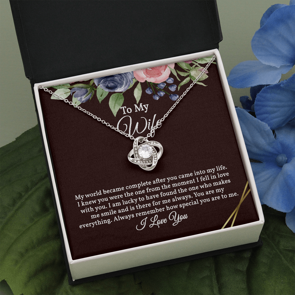 Love Knot Necklace for Wife