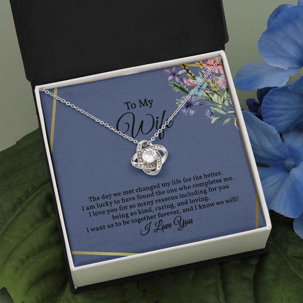 Love Knot Necklace for Wife