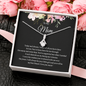 Alluring Beauty Pendant Necklace for Mom