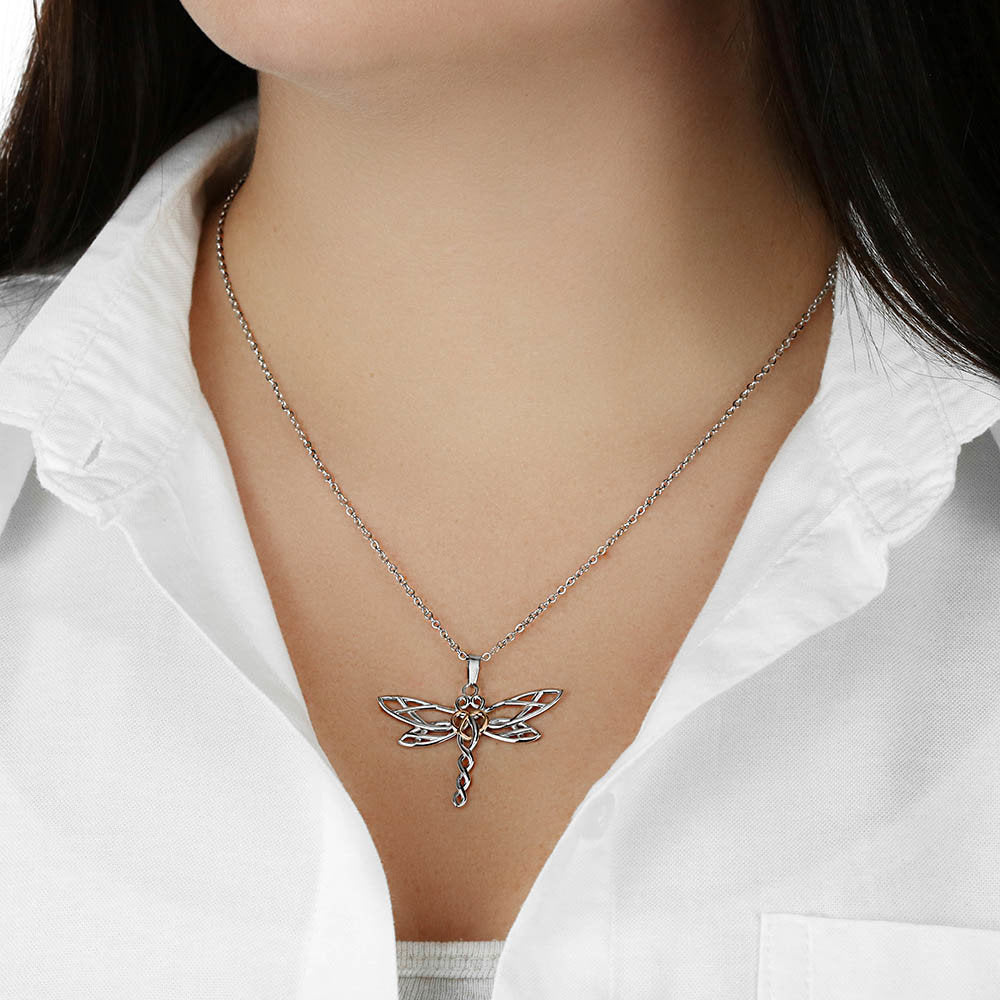 Dragonfly Necklace for Girlfriend