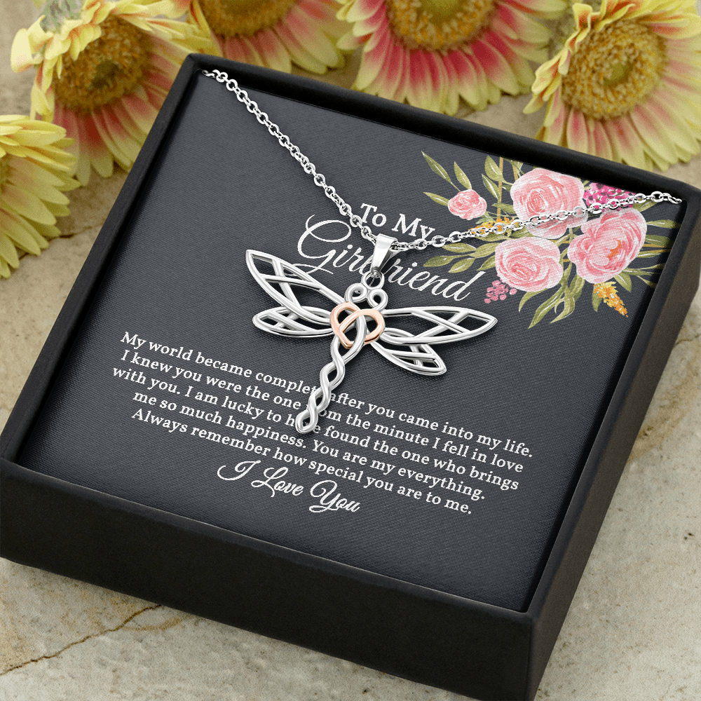 Dragonfly Necklace for Girlfriend