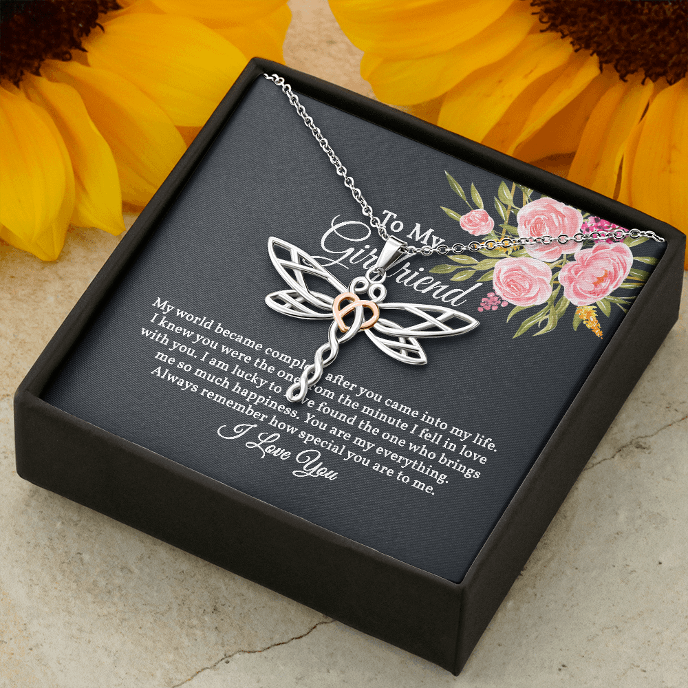 Dragonfly Necklace for Girlfriend