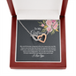 Interlocked Hearts Necklace for Girlfriend