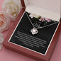 Stunning Love Knot Necklace for Mom