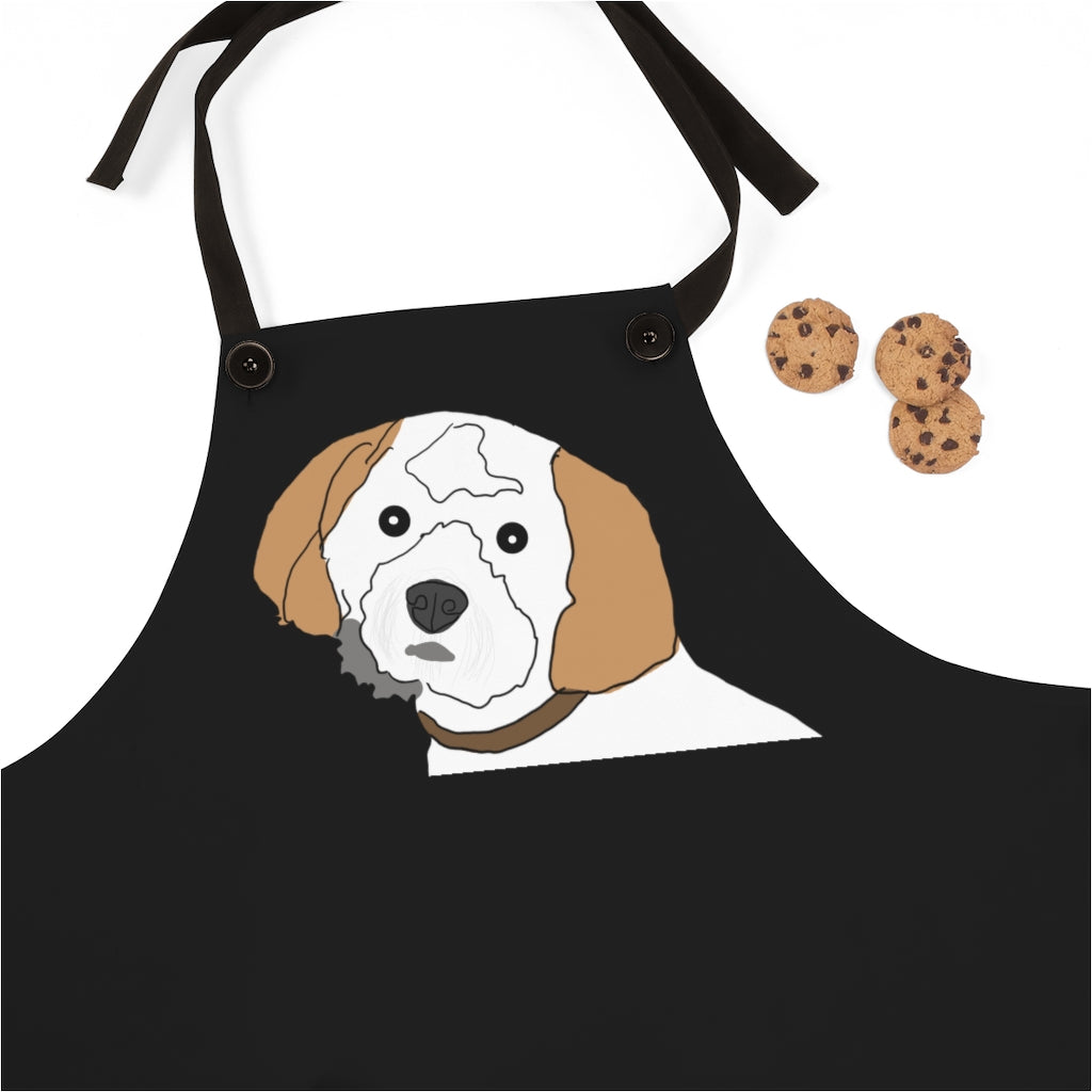 Personalized Apron with Hand Drawn Pet
