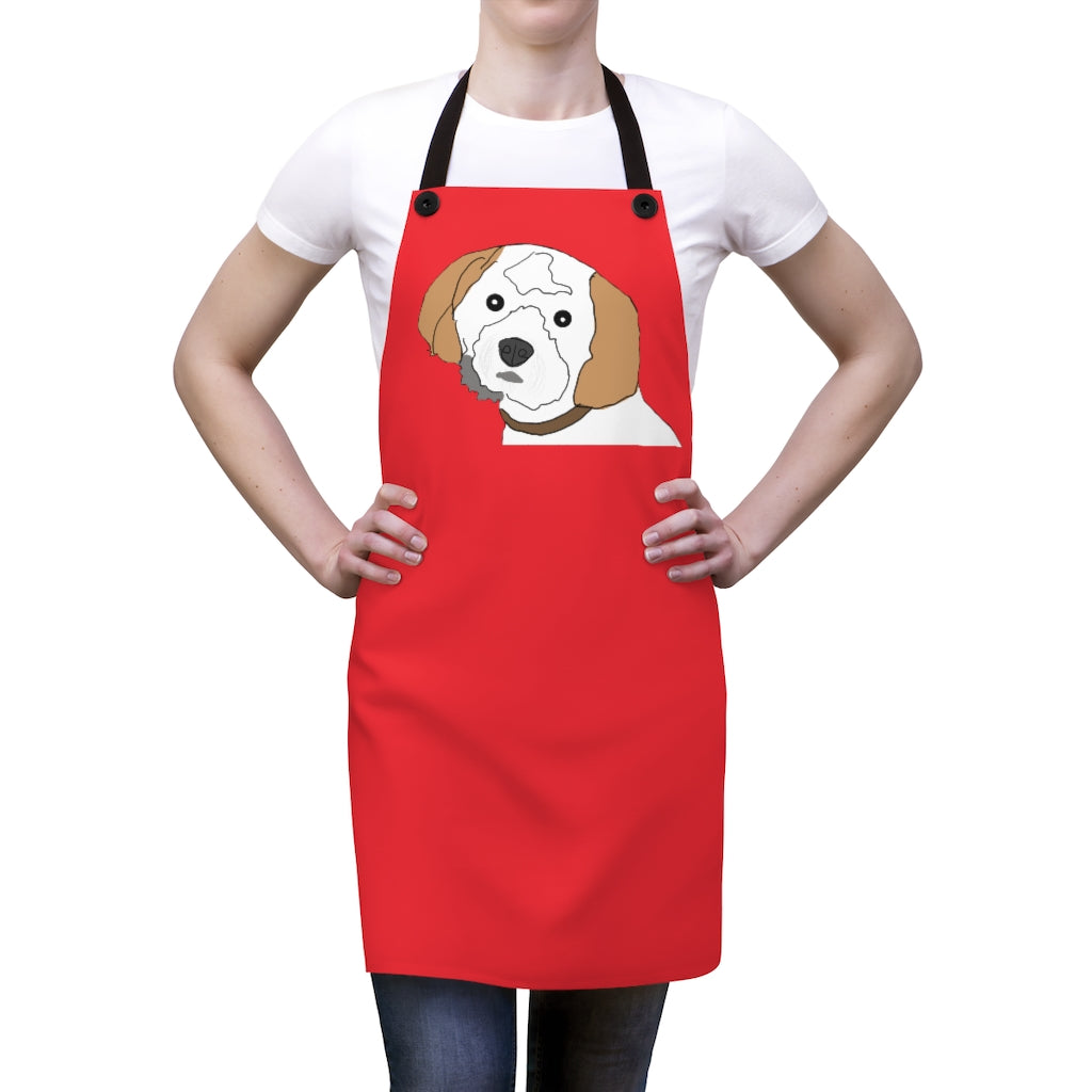 Personalized Apron with Hand Drawn Pet