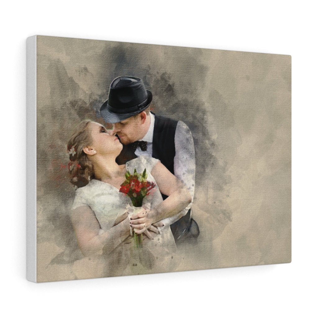 Personalized Watercolor Painting, Custom Watercolor Portrait From Photo