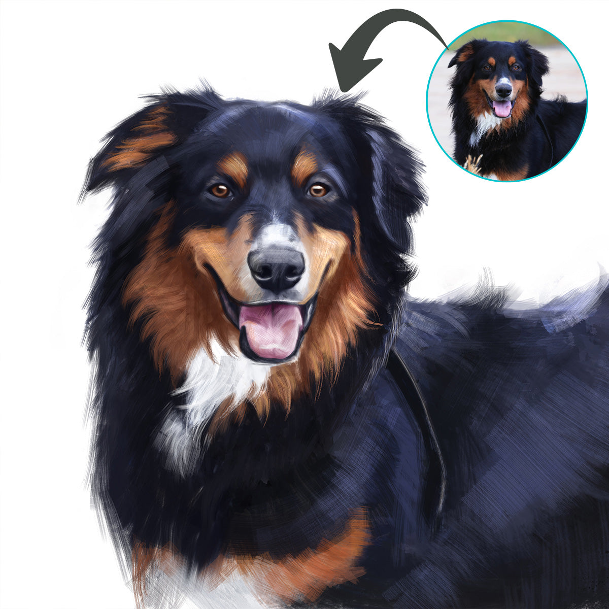 Custom Portrait - Portrait from Photo