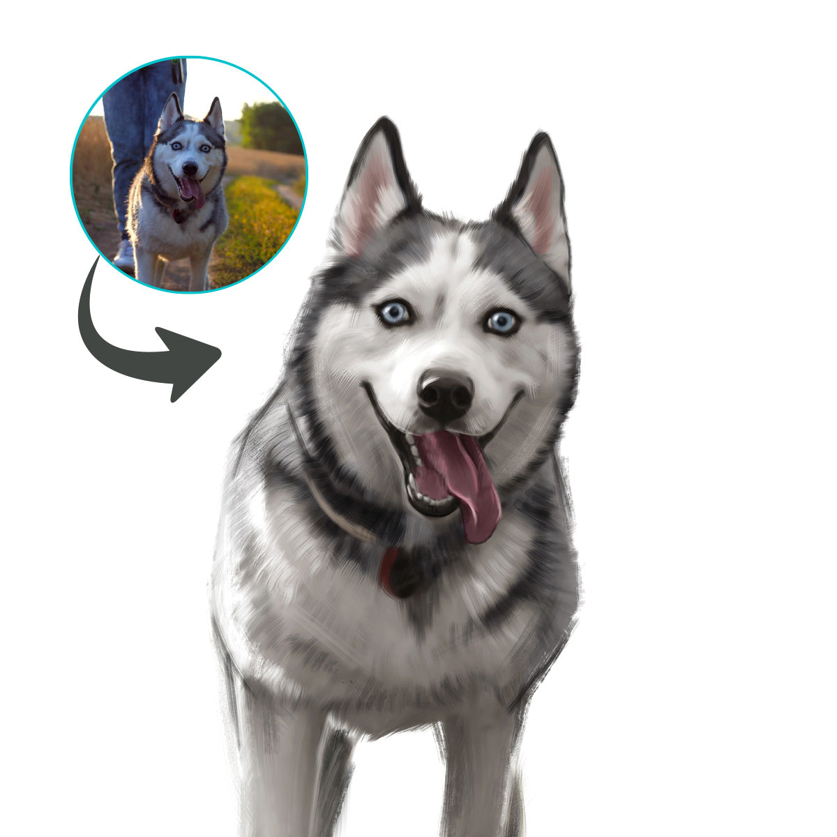 Custom Portrait - Portrait from Photo