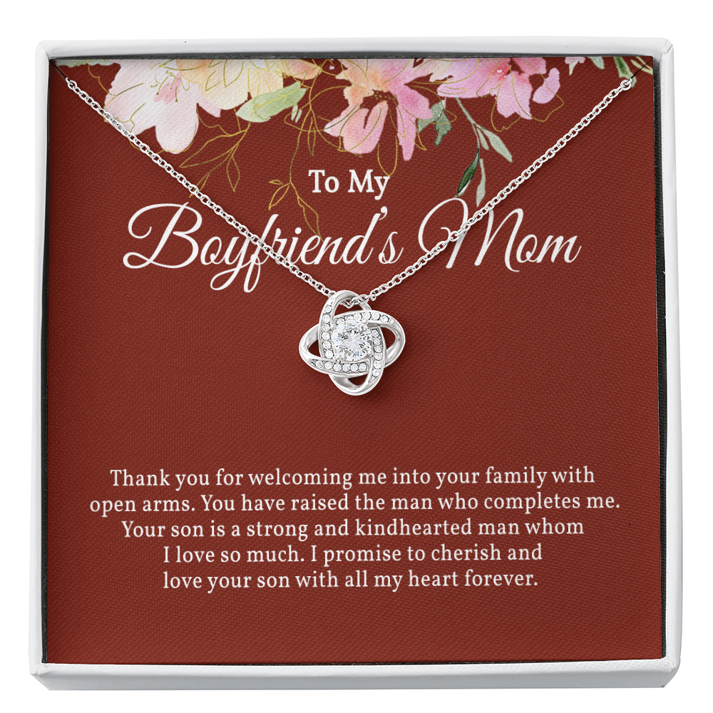 Love Knot Necklace for Boyfriend's Mom