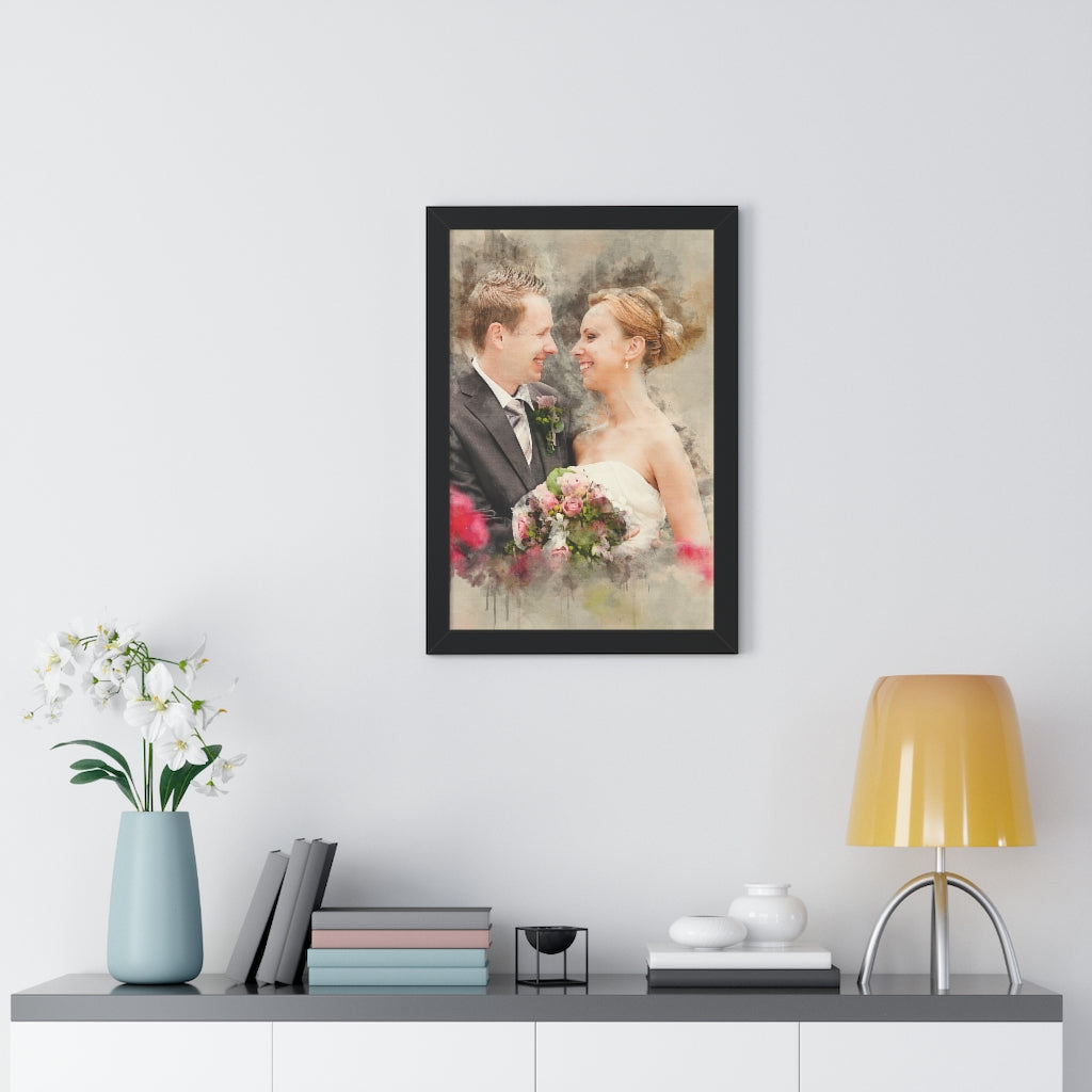 Personalized Watercolor Painting, Custom Watercolor Portrait From Photo