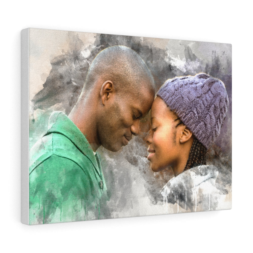 Personalized Watercolor Painting, Custom Watercolor Portrait From Photo