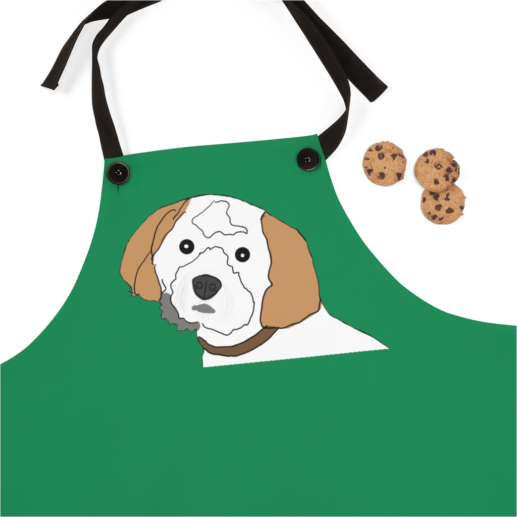 Personalized Apron with Hand Drawn Pet