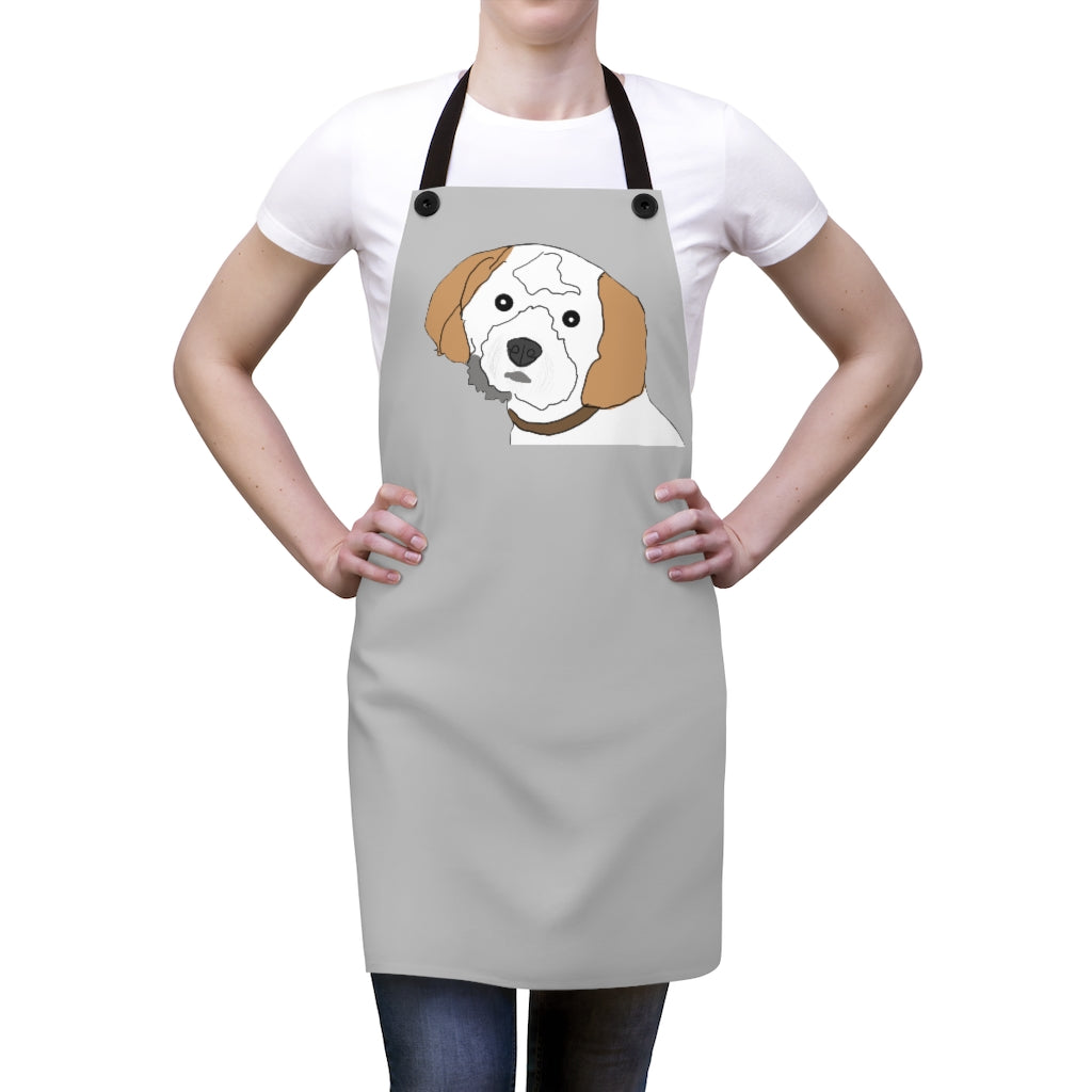 Personalized Apron with Hand Drawn Pet