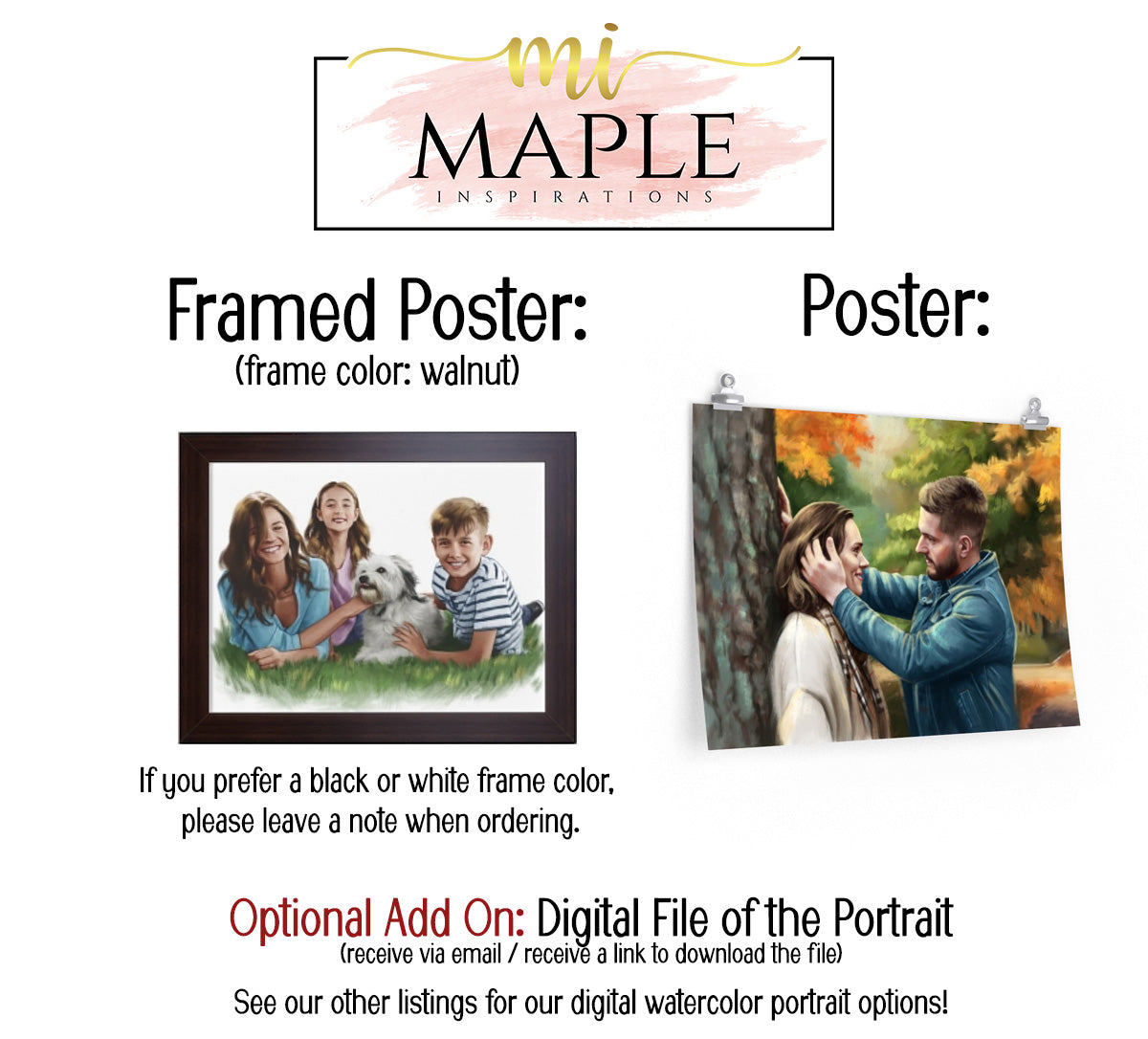 Custom Portrait - Portrait from Photo