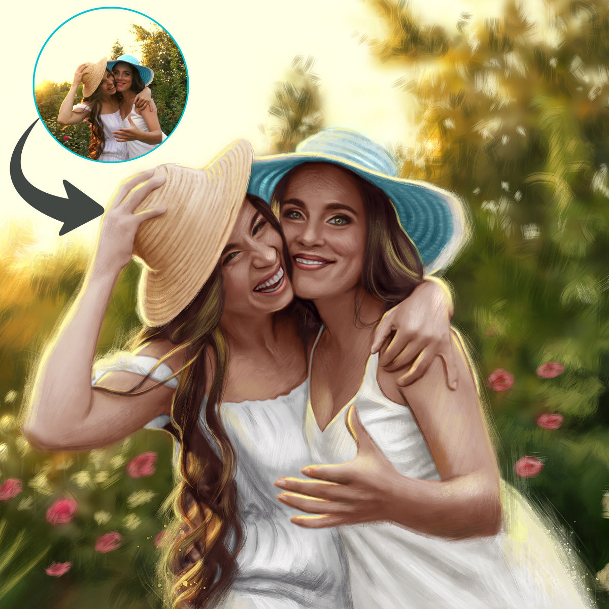 Custom Portrait - Portrait from Photo